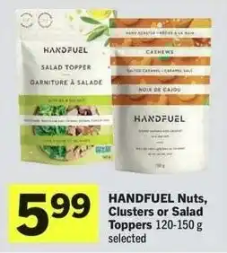 IGA Handfuel nuts, clusters or salad toppers offer