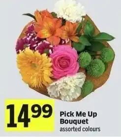 IGA Pick Me Up Bouquet assorted colours offer