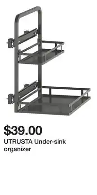 IKEA UTRUSTA Under-sink organizer offer