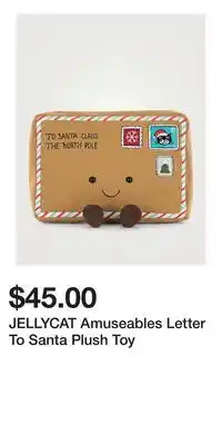Holt Renfrew JELLYCAT Amuseables Letter To Santa Plush Toy offer