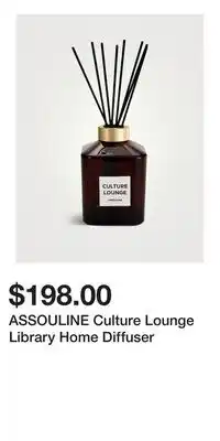 Holt Renfrew ASSOULINE Culture Lounge Library Home Diffuser offer