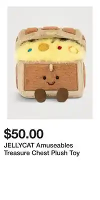 Holt Renfrew JELLYCAT Amuseables Treasure Chest Plush Toy offer