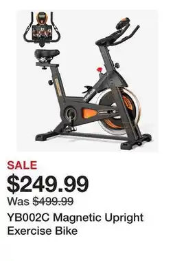 TSC Stores YB002C Magnetic Upright Exercise Bike offer