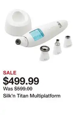 TSC Stores Silk'n Titan Multiplatform offer