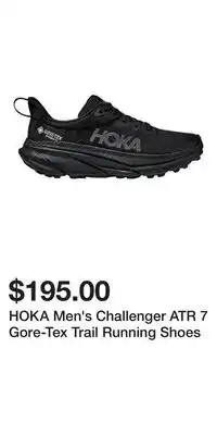 Sport Chek HOKA Men's Challenger ATR 7 Gore-Tex Trail Running Shoes offer
