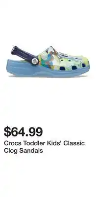 Sport Chek Crocs Toddler Kids' Classic Clog Sandals offer