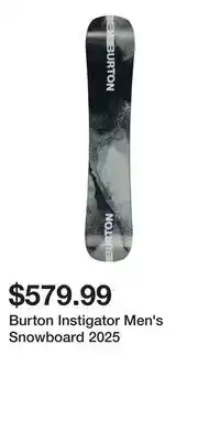 Sport Chek Burton Instigator Men's Snowboard 2025 offer