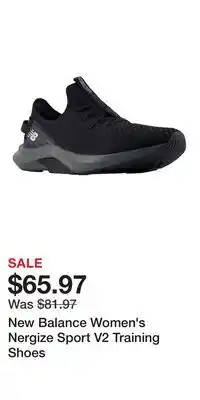 Sport Chek New Balance Women's Nergize Sport V2 Training Shoes offer