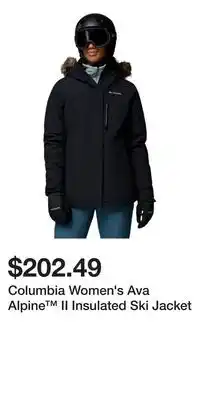 Sport Chek Columbia Women's Ava Alpine II Insulated Ski Jacket offer