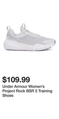 Sport Chek Under Armour Women's Project Rock BSR 5 Training Shoes offer