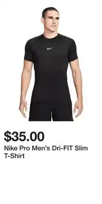 Sport Chek Nike Pro Men's Dri-FIT Slim T-Shirt offer
