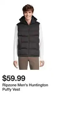Sport Chek Ripzone Men's Huntington Puffy Vest offer