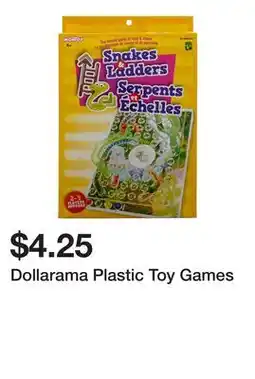 Dollarama Dollarama Plastic Toy Games offer