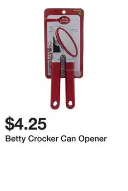 Dollarama Betty Crocker Can Opener offer