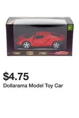 Dollarama Dollarama Model Toy Car offer