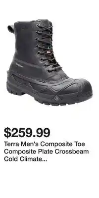 Mark's Terra Men's Composite Toe Composite Plate Crossbeam Cold Climate Work Boots offer