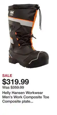 Mark's Helly Hansen Workwear Men's Work Composite Toe Composite plate Winter Felt Pack Boot offer