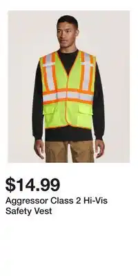 Mark's Aggressor Class 2 Hi-Vis Safety Vest offer