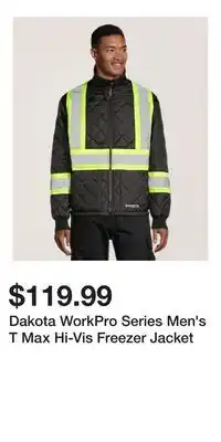 Mark's Dakota WorkPro Series Men's T Max Hi-Vis Freezer Jacket offer