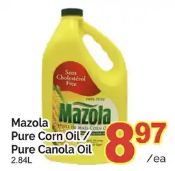 T&T Supermarket MAZOLA PURE CORN OIL/PURE CANOLA OIL offer