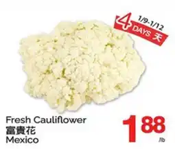 T&T Supermarket FRESH CAULIFLOWER offer