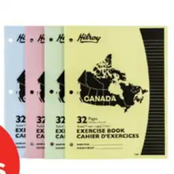 Staples Canada Stitched Exercise Book offer