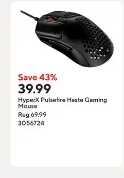 Staples HyperX Pulsefire Haste Gaming Mouse offer