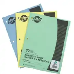 Staples Hilroy Exercise Book, 7mm Ruled, 3-Hole Punched, 10-7/8 x 8-3/8, 80 Pages offer