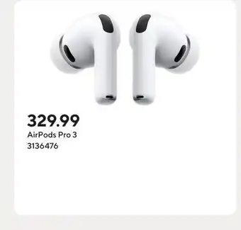 Staples AirPods Pro 3 offer
