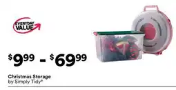 Michaels Christmas Storage by Simply Tidy offer