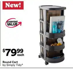 Michaels Round Cart by Simply Tidy offer