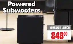 2001 Audio Video KUBE8MIE KEF 8 INCH Powered Subwoofers offer