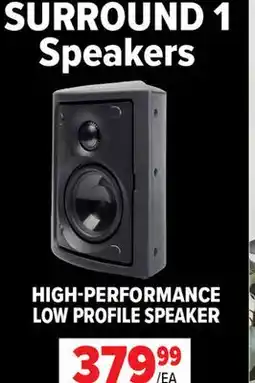 2001 Audio Video HIGH-PERFORMANCE LOW PROFILE SPEAKER offer