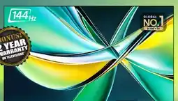 2001 Audio Video Hisense 55 QLED Mini-LED TV offer