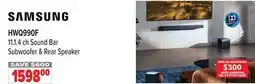 2001 Audio Video SAMSUNG 11.1.4 ch Sound Bar Subwoofer & Rear Speaker offer