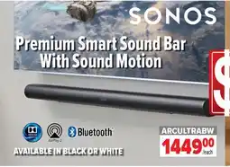 2001 Audio Video SONOS Premium Smart Sound Bar With Sound Motion offer