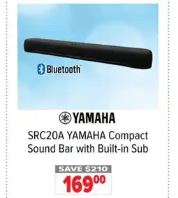 2001 Audio Video SRC20A YAMAHA Compact Sound Bar with Built-in Sub offer