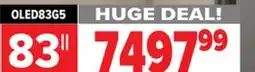2001 Audio Video OLED83G5 83 LG OLED evo AI G5 4K Smart TV offer