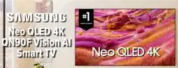 2001 Audio Video QN55QN90F SAMSUNG 55 Neo QLED 4K Vision AI Smart TV offer