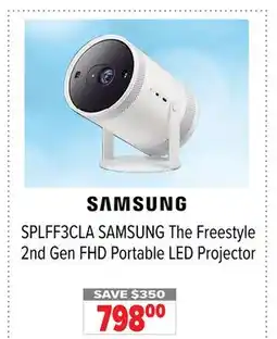 2001 Audio Video SAMSUNG The Freestyle 2nd Gen FHD Portable LED Projector offer