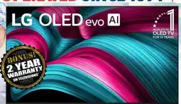 2001 Audio Video LG 55 OLED evo AI offer