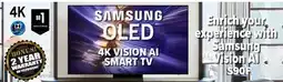 2001 Audio Video QN48S90F SAMSUNG 48 OLED 4K VISION AI SMART TV offer