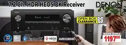 2001 Audio Video 7.2 Ch. HDR HEOS 8K Receiver offer