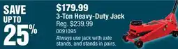 PartSource 3-Ton Heavy-Duty Jack offer