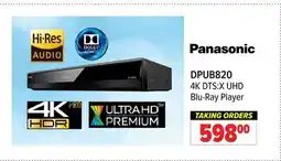 2001 Audio Video DPUB820 4K DTS:X UHD Blu-Ray Player offer