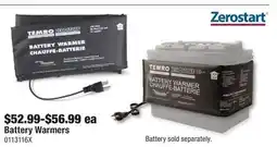 PartSource Zerostart Battery Warmers offer