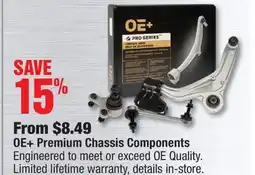 PartSource OE + Premium Chassis Components offer