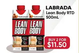 Healthy Planet LABRADA Lean Body RTD offer