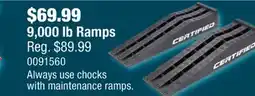 PartSource 9, 000 lb Ramps offer
