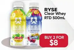 Healthy Planet RYSE Clear Whey RTD offer
